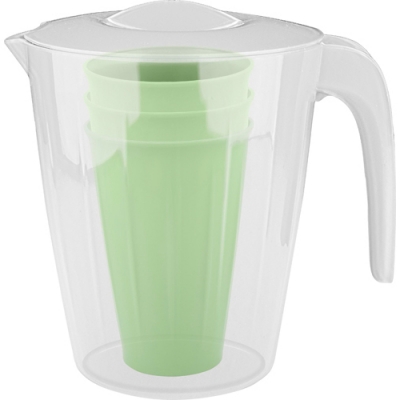 Набор для напитков Sugar&Spice Vanilla (Кувшин 1,9л+3 стакана 0,35л) прозрачный SE1828 Набор для напитков Sugar&Spice Vanilla (Кувшин 1,9л+3 стакана 0,35л) прозрачный SE1828