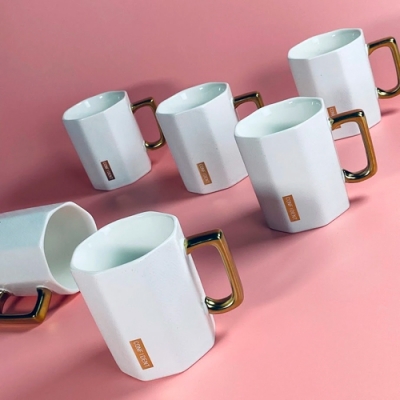 Набор из 6 кружек 350 мл в под.уп.(х6)Фарфор арт.106-352 Набор из 6 кружек 350 мл в под.уп.(х6)Фарфор арт.106-352