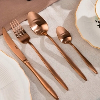Набор столовых приборов APOLLO "Lungo Rose Gold" 16 пр. LRG-16