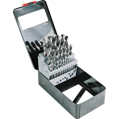 Набор сверл по металлу шлифованных Кратон O1-13 мм (25 шт)