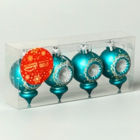 Набор украшений пластик 4 шт "Огонёк" 4х6 см, изумруд арт.9510197 г.Екатеринбург Набор украшений пластик 4 шт "Огонёк" 4х6 см, изумруд арт.9510197 г.Екатеринбург