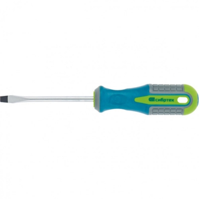 Отвертка, SL4,0 х 150 мм, CrV, 3-х компонентная рукоятка //Сибртех арт.11825 Отвертка, SL4,0 х 150 мм, CrV, 3-х компонентная рукоятка //Сибртех арт.11825