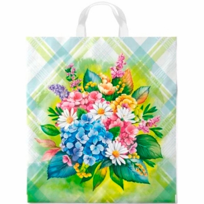 Пакет ПЭ с петлевой ручкой 38x42+6см (40) ПНД (Июль) Интерпак (х25/500) 2200003926071 ПТЛ66625