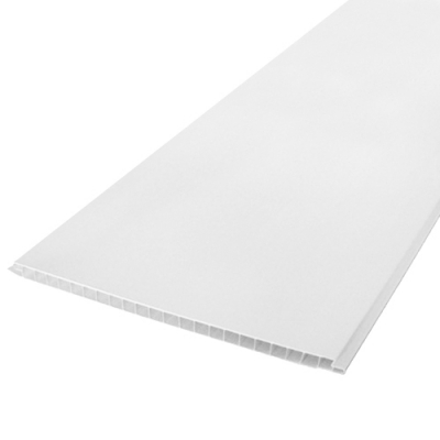 Панель ПВХ Пензапласт Белая Эконом 2700 х 250 мм