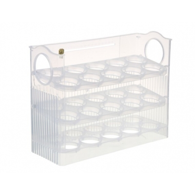 Подставка для хранения яиц, VETTA, 26x20x10 см, белая (422-056)