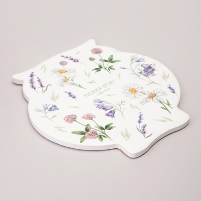 Подставка под горячее agness "Flower story" 16*16*1 см 358-2189