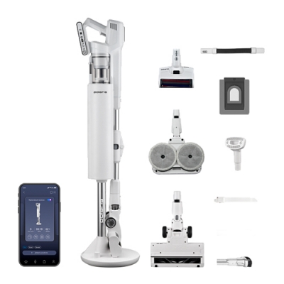 Пылесос портативный с пыленакопителем PVCSDC 3005 WIFI IQ Home Белый POLARIS CN