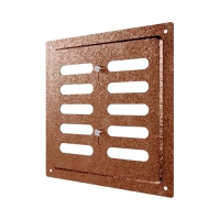 Решетка вентиляционная ERA MER регулируемая 150x154 окраш.сталь Antique copper Решетка вентиляционная ERA MER регулируемая 150x154 окраш.сталь Antique copper
