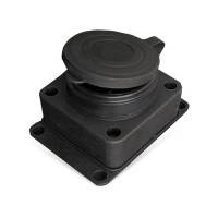 Розетка "UNIVersal" настенная с заглушкой c/з каучук 16А 250В IP44 (еврослот) (EL2215+EL2212-2) Розетка "UNIVersal" настенная с заглушкой c/з каучук 16А 250В IP44 (еврослот) (EL2215+EL2212-2)