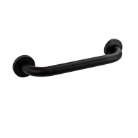 Ручка в ванную прямая из нержавеющей стали черного цвета 75103 BRIMIX