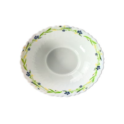 Салатник 15,3 см/ 440 мл JEWEL Аделин 6894 (стеклокерамика) (ПС0060-48)