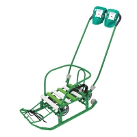 Санки детские Nika Тимка 3К Т3КР/З2 с рукавичками зеленый Санки детские Nika Тимка 3К Т3КР/З2 с рукавичками зеленый