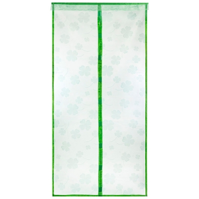 Сетка антимоскитная на магнитах "Капутомоскито" дизайн "Клевер", цвет белый арт.311272