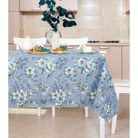 Скатерть рогожка "Яблоневый цвет" 150*185