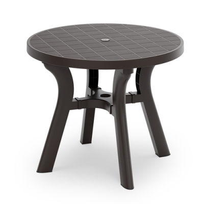 Стол Альтернатива Атлант круглый 900 мм мокко (уп.1) М8942