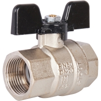 SVB-0002-000020 STOUT Кран шаровой полнопроходной, ВР/ВР, ручка бабочка 3/4 SVB-0002-000020 STOUT Кран шаровой полнопроходной, ВР/ВР, ручка бабочка 3/4