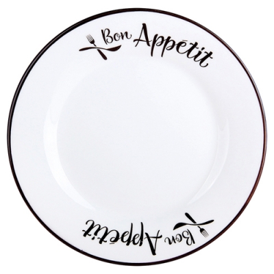 Тарелка десертная 18см 2, Bon Appetit YXD05
