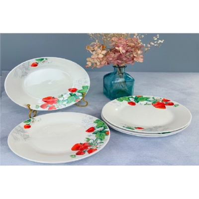 Тарелка плоская 18 см JEWEL Услада (фарфор) (ПС0020-37)