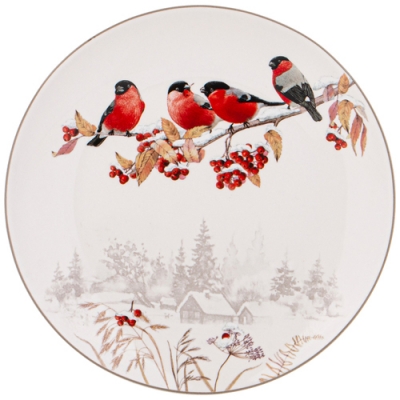 Тарелка закусочная lefard "Лесная сказка" 20,5см 85-1912