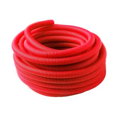 Труба Гофрированная CorrugatedPipe 28mm 50m (Red) VALFEX
