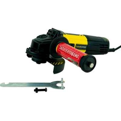 Углошлифовальная машина УШМ Hanskonner HAG9012TES 125мм, 1100Вт, 4000-10000об/м, конст эл-ка Углошлифовальная машина УШМ Hanskonner HAG9012TES 125мм, 1100Вт, 4000-10000об/м, конст эл-ка