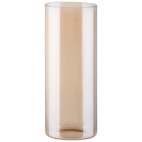 Ваза, Romantica, размер: 10*10*25 см, цветное стекло, цвет: золотой арт.110672