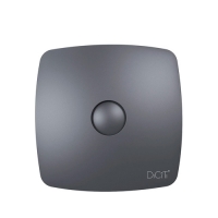 Вентилятор накладной RIO D100 обр.клапан Dark gray metal DICITI (RIO 4C dark gray metal)