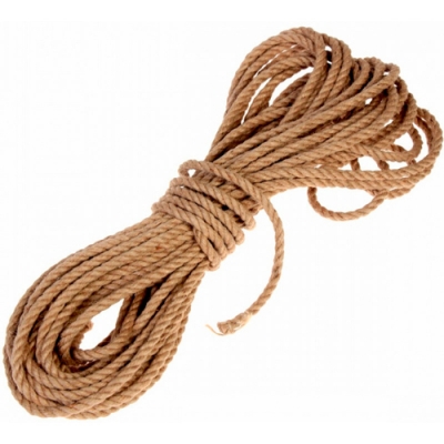 Веревка Рыжий кот джутовая d 6 мм (10 метров) арт.108980