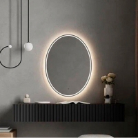 Зеркало Континент Avalon Led 600х800 с холодной подсветкой, с бесконтактным сенсором