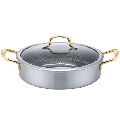 Жаровня с крышкой Z-90258 d28x7 см Allegro