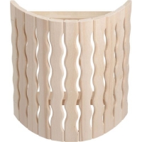 Абажур «Волна» угловой, липа, 27х10,5х30,5 см Банные штучки/3 32319