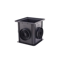 Дождеприемник (черный) 0,312х0,312х0,3м