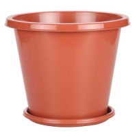 Горшок цветочный Эконом 10л (с под.) (уп.18) М6604