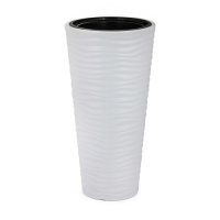 Кашпо Оазис 25л (со вставкой 5л)(серый) (уп.2) М8076 г.Октябрьский