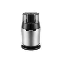Кофемолка Centek CT-1362 (сталь), 200Вт,60г,стальной стакан,стальная чаша,прозрачная крышка