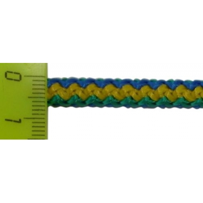 Шнур хозяйственный вязанный РАДУГА d=7мм (10м)