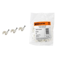 Скоба 8мм круглая пластиковая (50шт) "TDM" (SQ0514-0015)