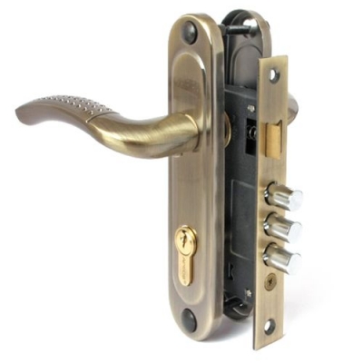 Замок врезной 1027/60-АB AПЕКС