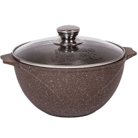 Казан для плова 4л АП Гранит brown арт.54806 Казан для плова 4л АП Гранит brown арт.54806