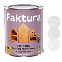 Покрытие Faktura защитно-декоративное для древесины беленый дуб (0,7 л. ) Покрытие Faktura защитно-декоративное для древесины беленый дуб (0,7 л. )