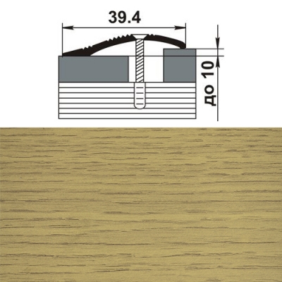 Профиль разноуровневый ПР 02.1350.085 клен Профиль разноуровневый ПР 02.1350.085 клен