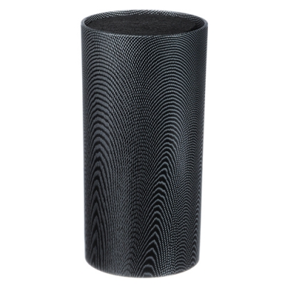 SATOSHI Карбон Подставка для ножей d11х22см, полипропиленовые разделители (838-036) SATOSHI Карбон Подставка для ножей d11х22см, полипропиленовые разделители (838-036)