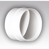 Соединитель с обратным клапаном пластик, D100 (10СКПО) ЭРА