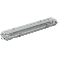 Светильник ДСП 2102 под LED лампу 2хT8 600мм IP65 IEK арт.LDSP0-2101-2X060-K01 Светильник ДСП 2102 под LED лампу 2хT8 600мм IP65 IEK арт.LDSP0-2101-2X060-K01