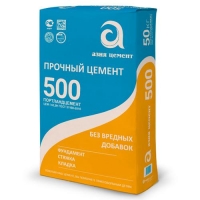 Цемент I 42.5Н (ГОСТ31108-2016) (М-500) 40кг Азия Цемент г.Никольск, паллет