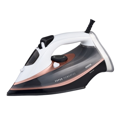 Утюг Centek CT-2346 WHITE (белый) 3000Вт, МОЩНЫЙ ПАРОВОЙ УДАР, керамическая подошва, самоочистка, 38