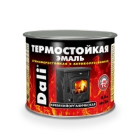 Эмаль термостойкая DALI 0,4л. Серебро (80207)