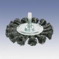 Щетка для дрели плоская усиленная Кратон 75мм