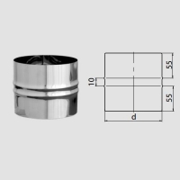 Адаптер ПП (430/0,5мм) D80 арт. fm17.80.1.F