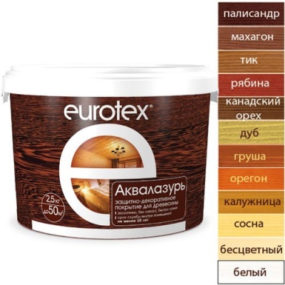 EUROTEX - текстурное покрытие (палисандр) 0,9 кг. (80102)
